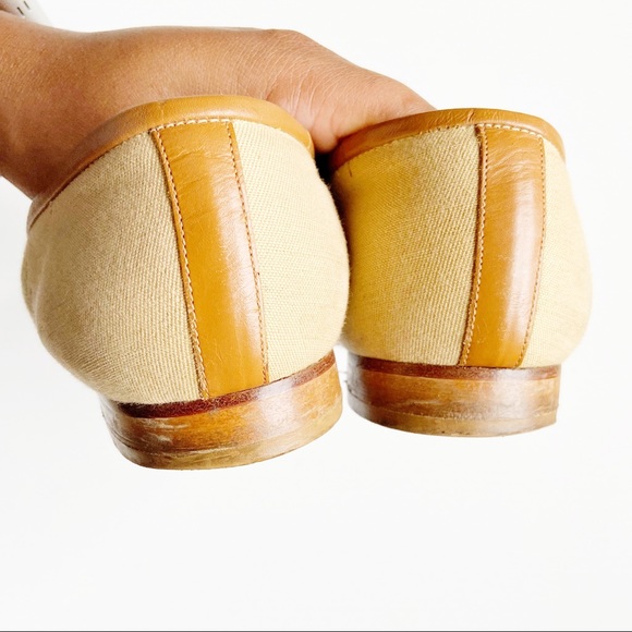 💕 Zalo Monkey Palm Embroidered Canvas Loafers - Picture 6 of 7